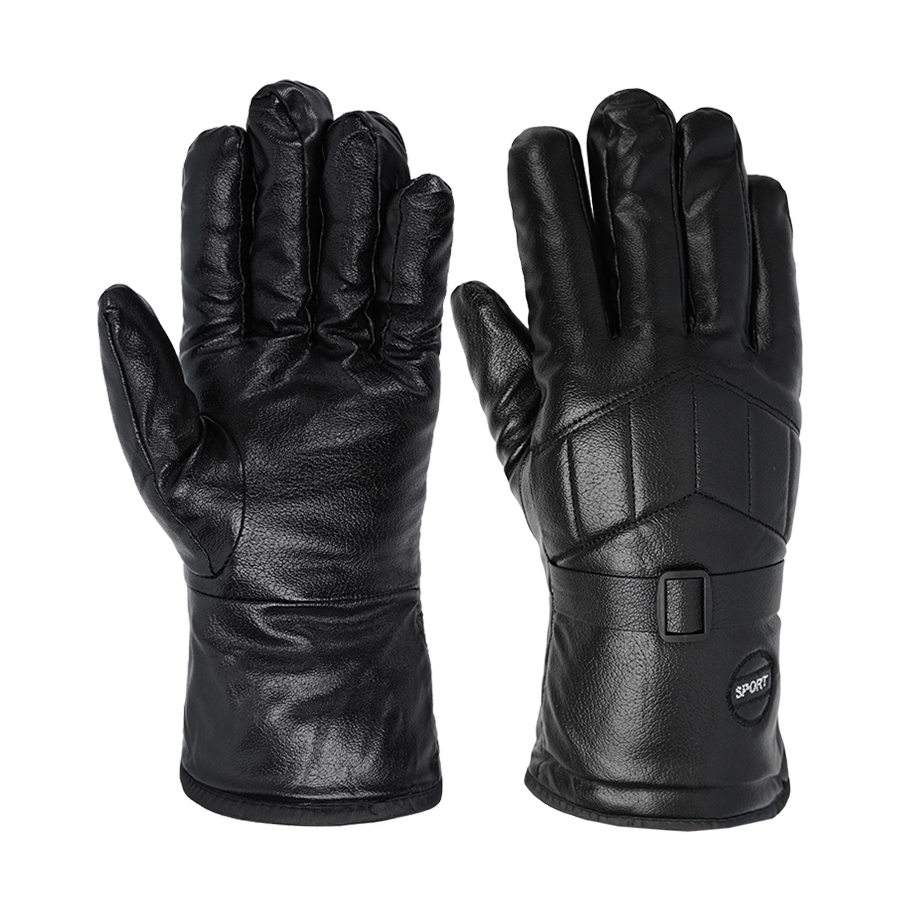 دستکش موتورسواری چرمی رنگ مشکی