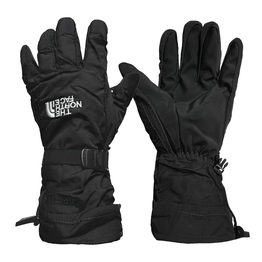 دستکش موتورسواری نورث فیس مدل Gore-Tex رنگ مشکی