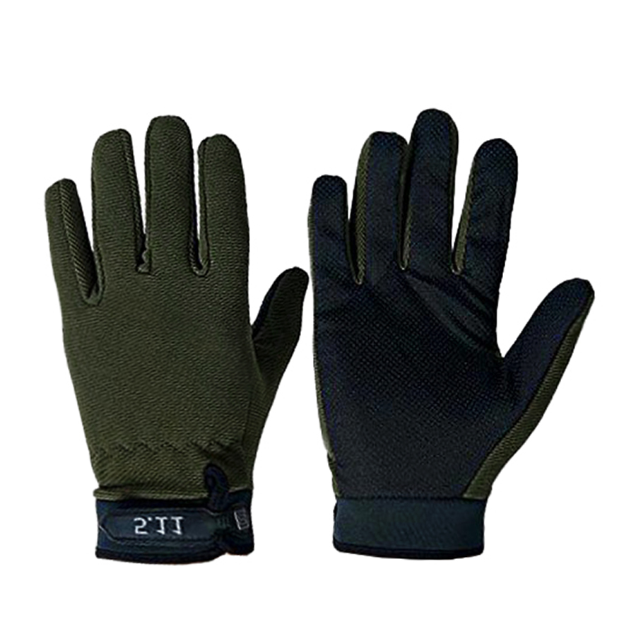 دستکش موتورسواری تاکتیکال رنگ یشمی