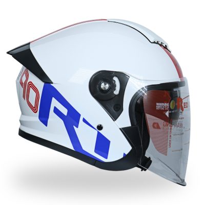 کلاه کاسکت بدون فک ردلاین مدل RT ۹۶۶ رنگ سفید