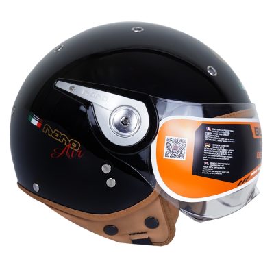 کلاه کاسکت بیون مدل B-110 Nano Air Black Shine
